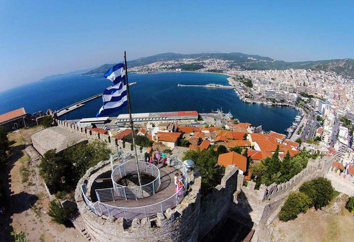 Limanaki Ss View Apartment Kavala Bagian luar foto